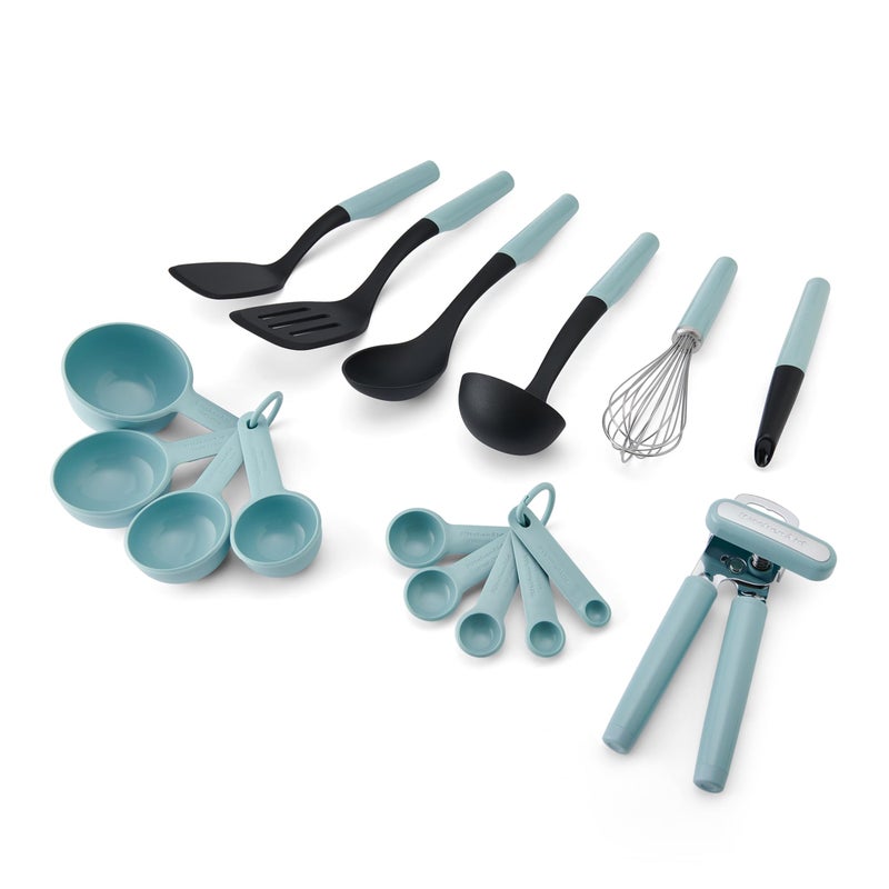 KitchenAid Universal Tool and Gadget Set, 16 Piece, Mineral Water - Image 2