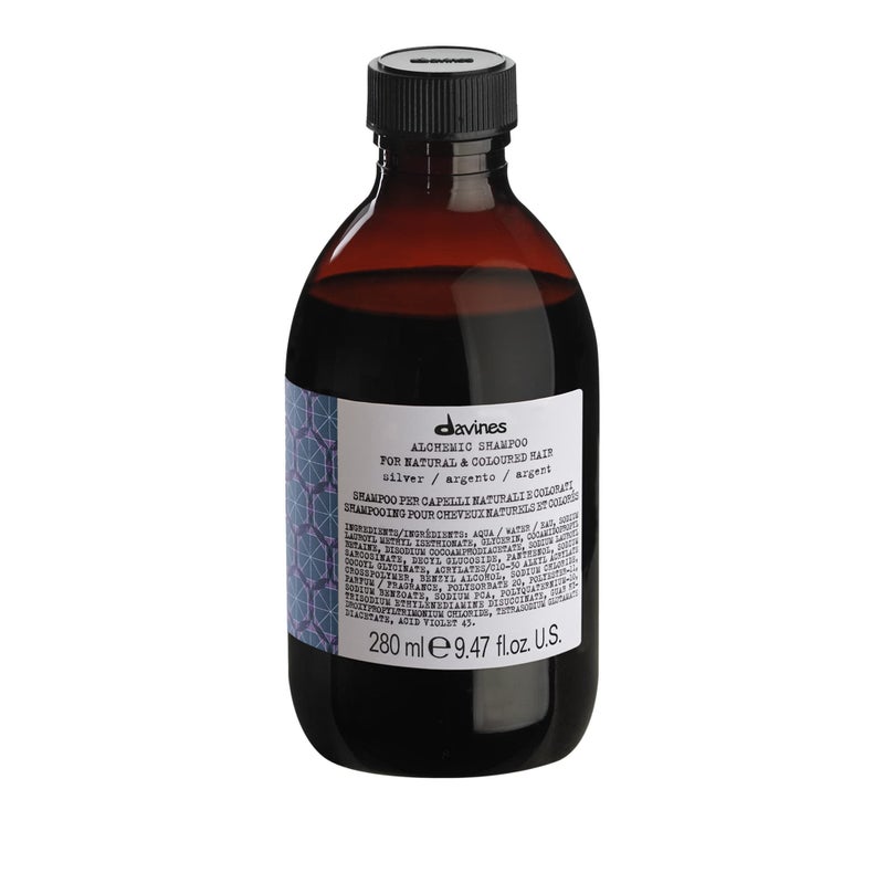 Davines Alchemic Shampoo, Silver, 9.47 Fl Oz - Image 1