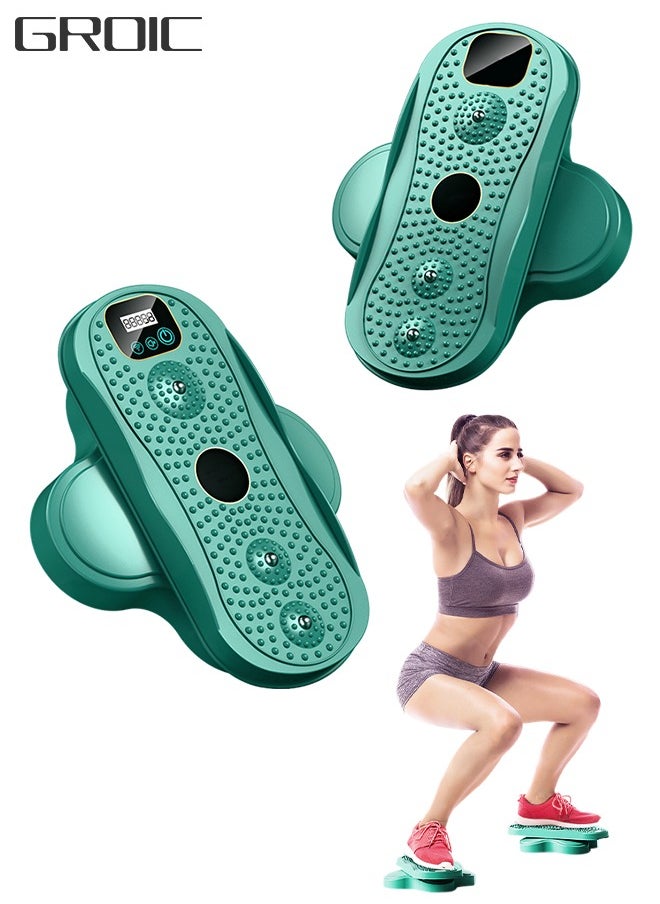 GROIC - Ab Twister Board,Waist Trainer Trimmer, Count Waist Twisting Disc-Core Twister Exercise Board, Twist Board, Exercise and Fitness Board Equipment, Family Fitness Equipment - Image 1