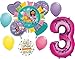 Anagram Gabbys 3rd Birthday Party Supplies Cats and Dollhouse Balloon Bouquet Decorations - Image 2