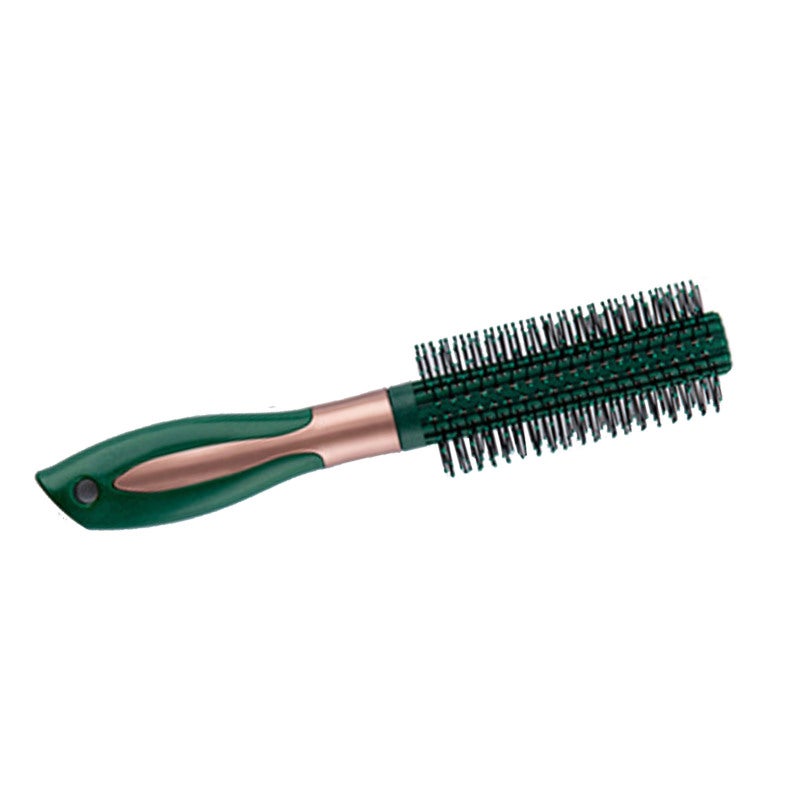 Round Hair Brush - Premium Plastic Anti Static Detangling Design - Frizz Reducing Styling Brush for Women Long Hair Daily Home Grooming - Image 3
