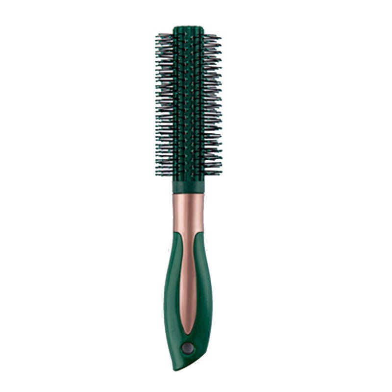 Round Hair Brush - Premium Plastic Anti Static Detangling Design - Frizz Reducing Styling Brush for Women Long Hair Daily Home Grooming - Image 4