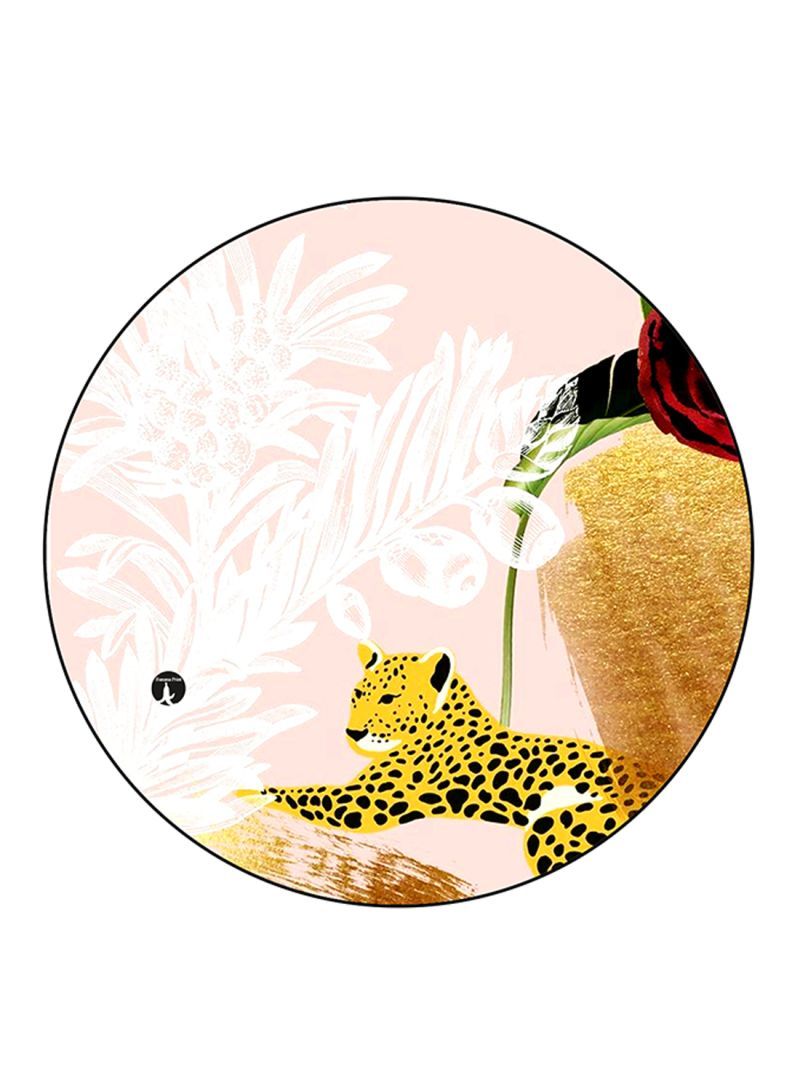 RKN Cheetah Printed Mouse Pad Multicolour