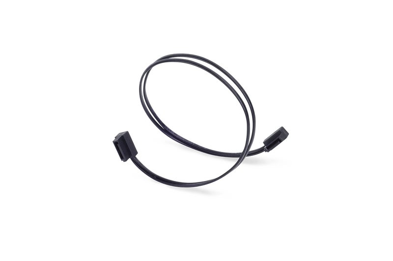 Silverstone SSTCP11300 Ultra Thin SATA III 6 Gbps Cable laterial 90 Angled Super Low Profile connectors 30cm - Image 2