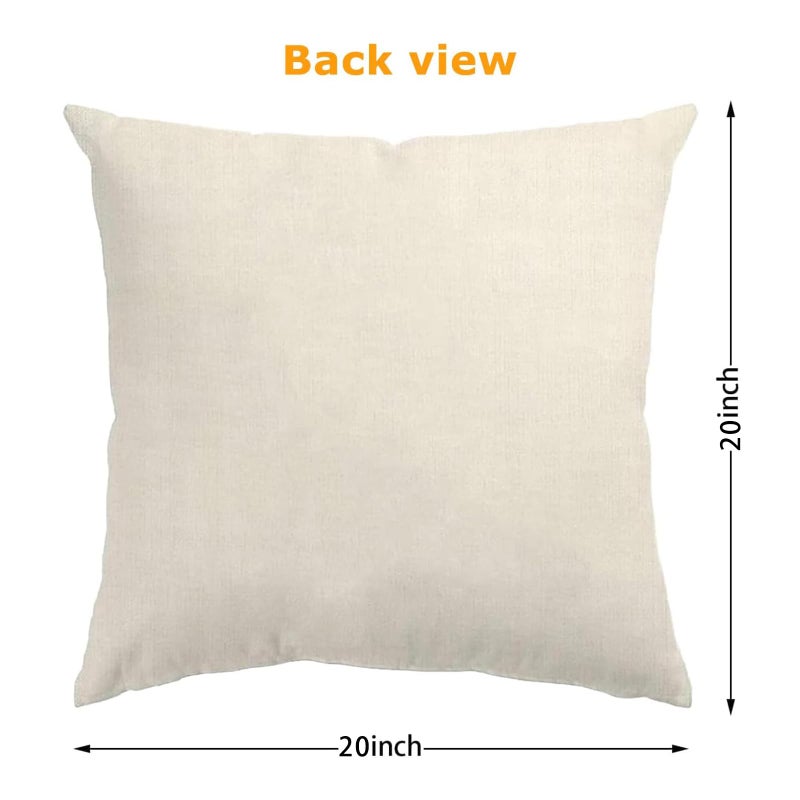 ONFAON Spring Summer Pillow Covers 20x20 Set of 4,Floral Seasonal Summer Outdoor Decoration Pillowcase Linen Cushion Cover for Couch Sofa - Image 3