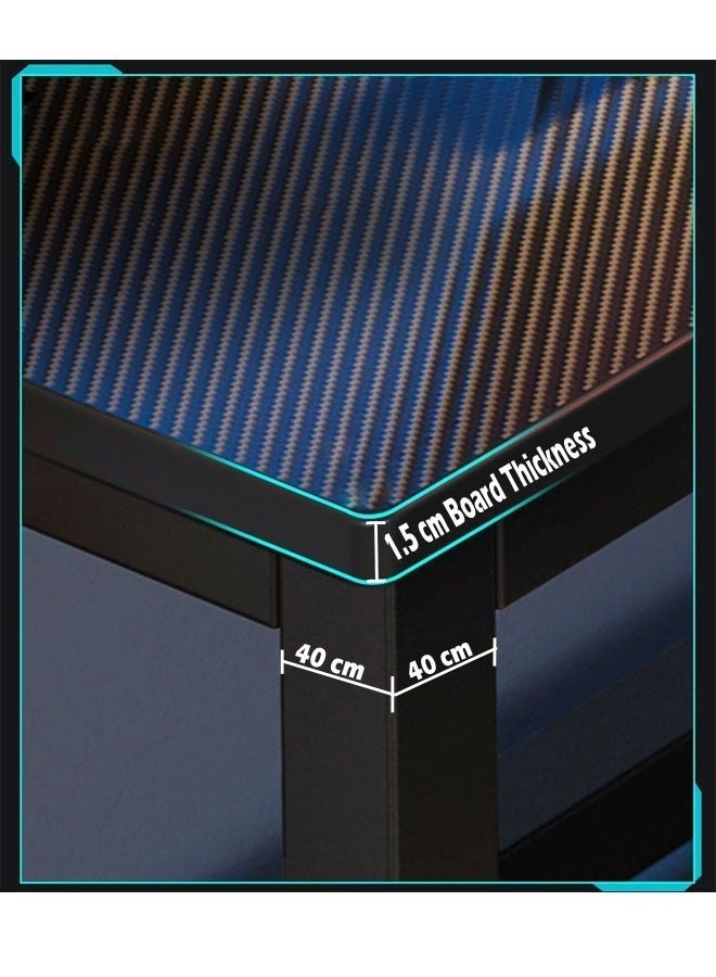 KLNAMAEAAN L-Shaped Home Office Computer & Workstation Table – Left Corner - Image 4