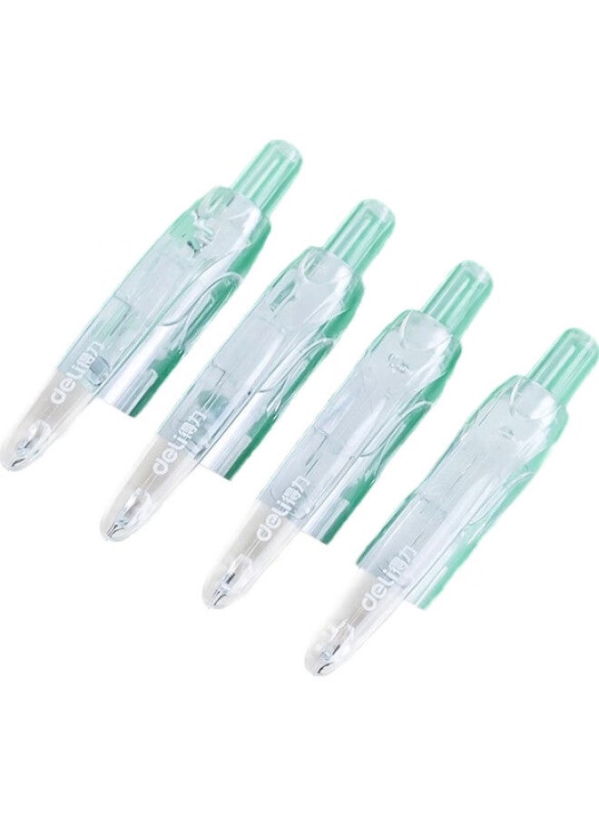 Deli Retractable Gel Pen, Minimalist Style Signature Pen, Student And Office Pen Simple And Cool Style, 0.5Mm Bullet Tip, 12 Pens/Box - Image 2