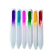 Shuiniba Premium Crystal Glass Nail Files Manicure Set, Professional Double Sided Pedicure Files - Best Glass Nail Files for Natural Nails - Mix Color - 5 Pieces - Image 2