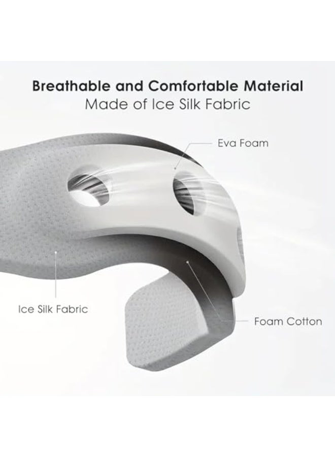 Cervical Correction Neck Brace, Adjustable Neck Support Brace for Sleeping, Used to Relieve Neck Fatigue and Spinal Pressure, Removable Wash Cover Neck Support - Moonlight Grey - L Code - Image 5