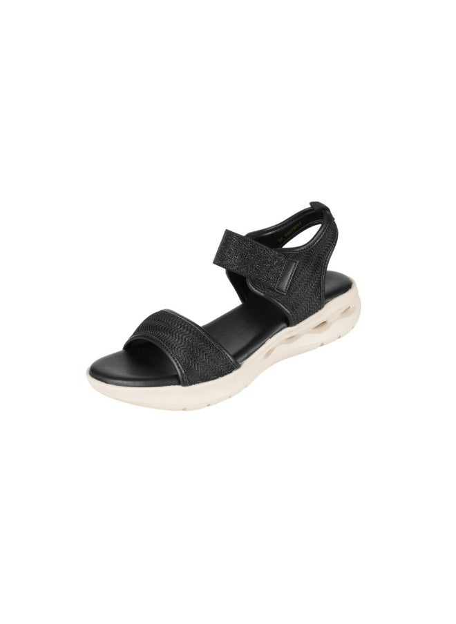 ZAYNA 221-282 Zayna Ladies Casual Sandals 23ABT59D Black  - Image 1
