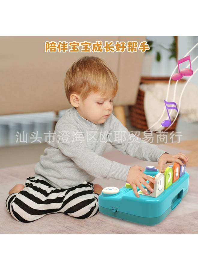KS Montessori Note Causality Music Peek-a-boo Pop-up Switch Box Baby Early Education Educational Toy - Image 4