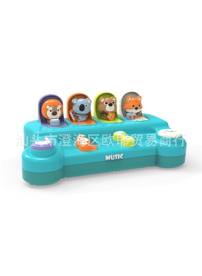 KS Montessori Note Causality Music Peek-a-boo Pop-up Switch Box Baby Early Education Educational Toy - Image 5