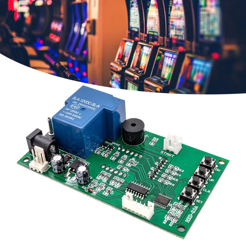 لوحة التحكم الرقمية للمؤقت (Digital Timer Control Board) لإعداد الدقائق والثواني لآلات البيع المخصصة للألعاب. - Image 3