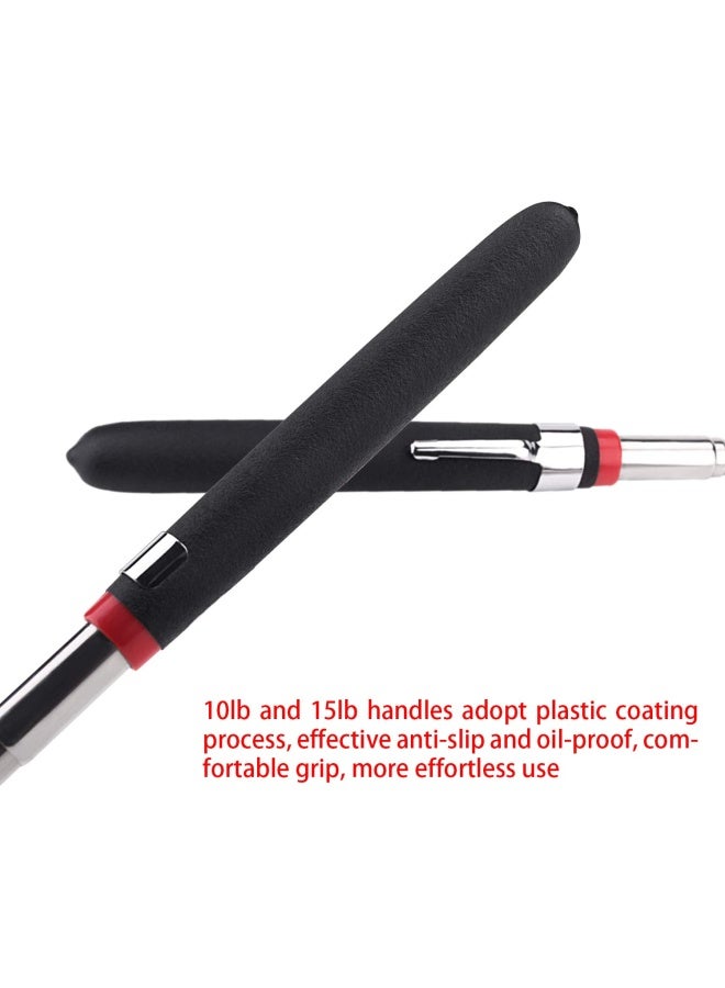 Awpeye أداة التقاط مغناطيسية 4 عبوات عصا مغناطيسية قابلة للتمديد 1.5 رطل 3 رطل 10 رطل 15 رطل - Image 5