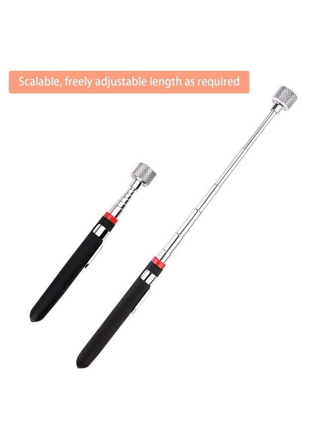 Awpeye أداة التقاط مغناطيسية 4 عبوات عصا مغناطيسية قابلة للتمديد 1.5 رطل 3 رطل 10 رطل 15 رطل - Image 4