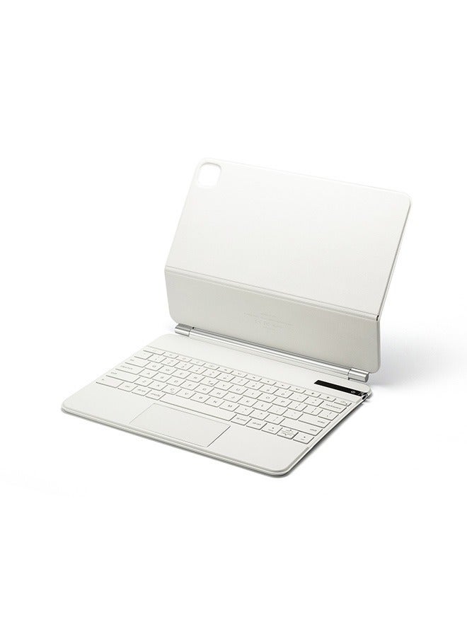 Iwin I win Wireless Magic Keyboard for iPad Arabic + English-iPad 10th generation 10.9 inch - white  - Image 1