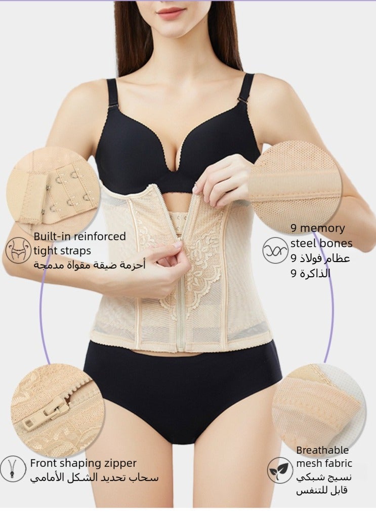 ONLYMAY Waist Trainer Corset Shapewear Tummy Control Body Shaper Waist Cincher for Women Postpartum Belly Band Wrap - Image 3