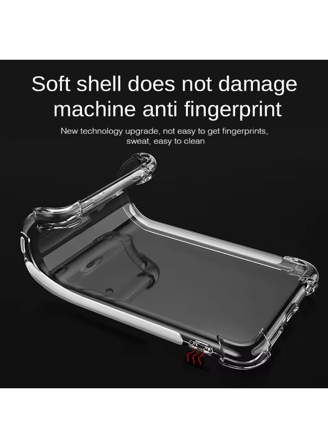 شيك فايب جراب شفاف لهاتف Realme 14 Pro+/ Realme 14 Pro Plus - جراب رفيع من جل السيليكون الناعم، جراب حماية TPU شفاف ناعم، جراب واقٍ مضاد للسقوط ومقاوم للصدمات، شفاف - Image 5