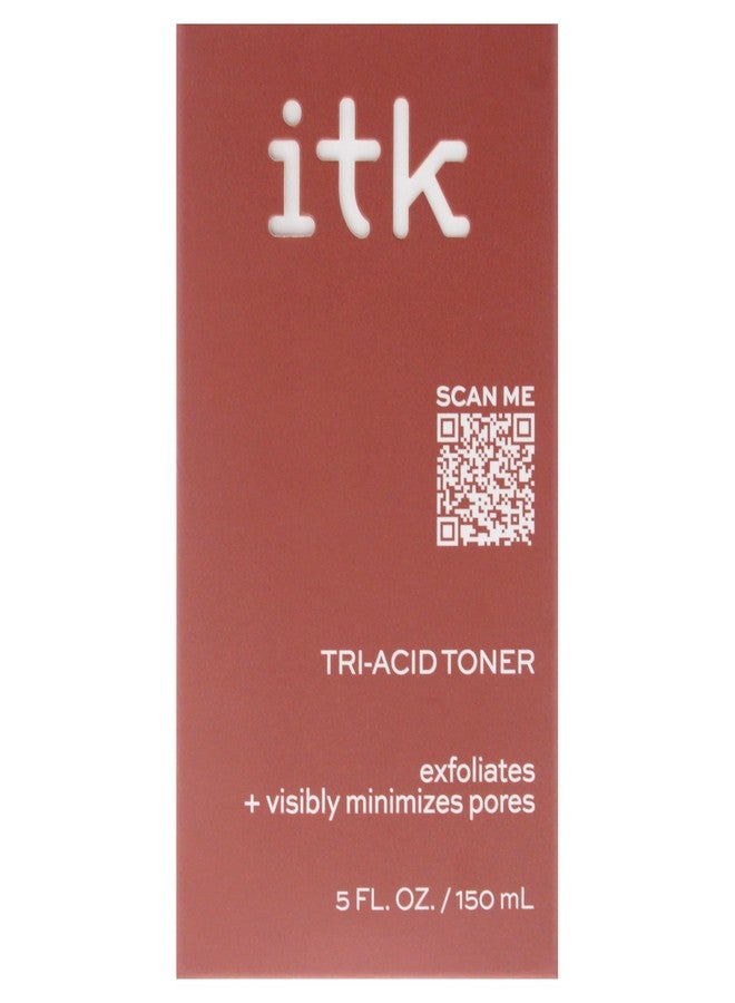ITK Tri-Acid Facial Toner with AHA, BHA, PHA + Niacinamide - Exfoliate Face + Minimize Pores - Salicylic + Lactic Acid - Brighten Dark Spots + Glow, 5 Fl Oz - Image 5