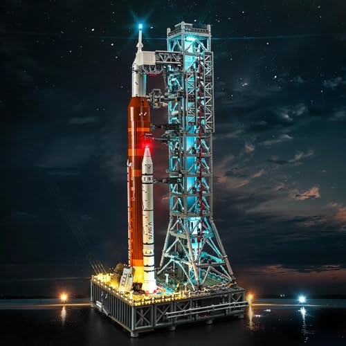 LocoLee مجموعة إضاءة LED LocoLee متوافقة مع نظام إطلاق الفضاء NASA Artemis 10341 - Image 1