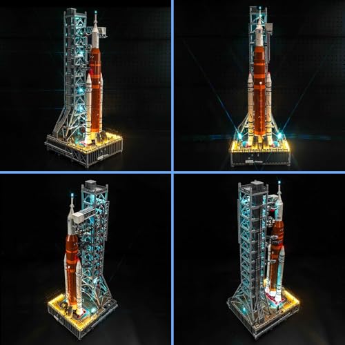 LocoLee مجموعة إضاءة LED LocoLee متوافقة مع نظام إطلاق الفضاء NASA Artemis 10341 - Image 5