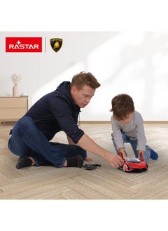 RASTAR RASTAR RC Car Lamborghini Sián FKP 37 1/14 Remote Control Car, Lamborghini Toy Rc Car for Kids Boys6-12 - RED  - Image 2