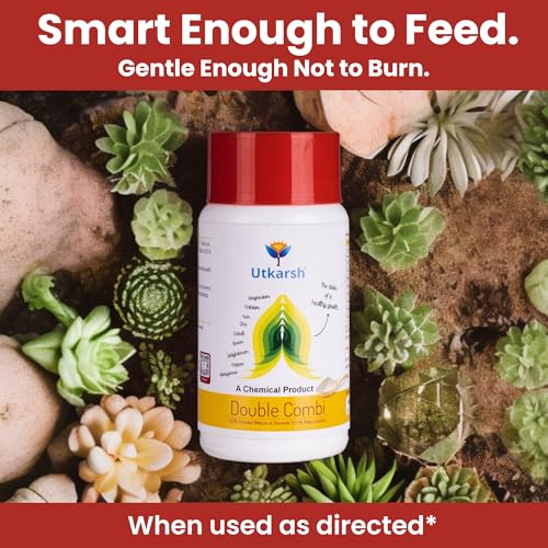 Utkarsh Double Combi - EDTA Chelated Mix - Calcium, Magnesium, Iron, Zinc, Boron, Copper, Manganese, Molybdenum, Cobalt(100% Water Soluble Chemical for Foliar Spray) (500 gm; Pack of 1) - Image 5