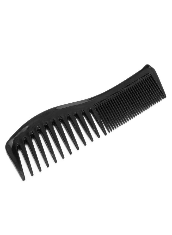 LZKW Detangling Comb, Plastic Wide Tooth Hair Comb Durable for Salon Use for Home(black) - Image 1