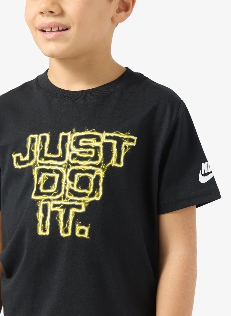 Nike Kids Lightning Just Do It T-Shirt - Image 3