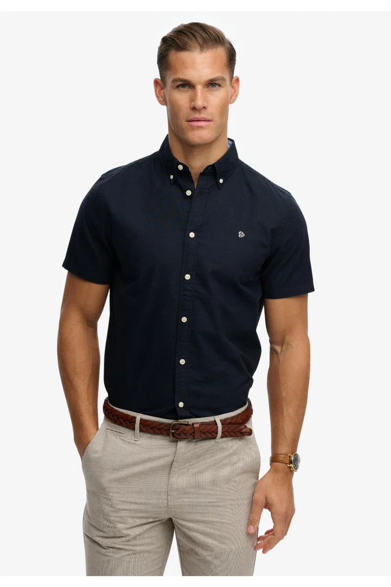 سوبر دراي Preppy Oxford Short Sleeve Shirt