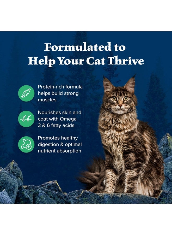 Blue Buffalo Wilderness Nature's Evolutionary Diet High-Protein, Grain-Free Natural Dry Food for Adult Cats, Duck, 5-lb. Bag - Image 5