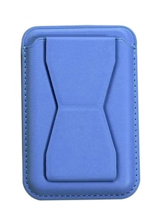 ELTRAZONE Mag Safe Leather Bracket Clip Stand Card Holder – Premium Magnetic Phone Accessory with Durable Leather Finish | Multi-Functional Card Holder & Adjustable Stand | Slim Design for Easy Pocket Carry | Compatible with MagSafe-Enabled Smartphones | Perfect for Everyday Convenience and Hands-Free Viewing - Image 2