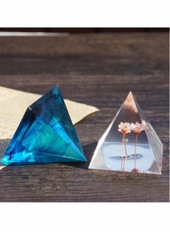 Excefore 1 Pcs Pyramid Jewelry Casting Mold, Resin Silicone Casting Molds Epoxy Crystal Resin Molds Jewelry Box Molds for Resin Casting, Jewelry Making, Aromatherapy Candle Making 11-Slot  - Image 5
