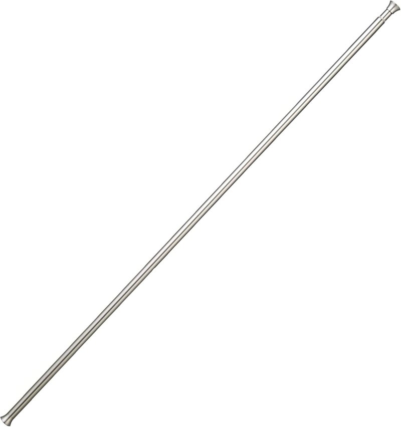sulfar Tension Curtain Rod, Adjustable 54-90" Width - Nickel, Classic Finial - Image 4
