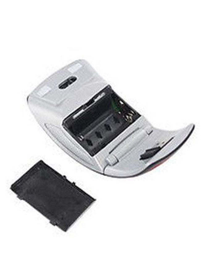 ماوس ضوئي قوسي لاسلكي قابل للطي بتردد 2.4 جيجا هرتز مع جهاز استقبال USB باللون الأسود - Image 3