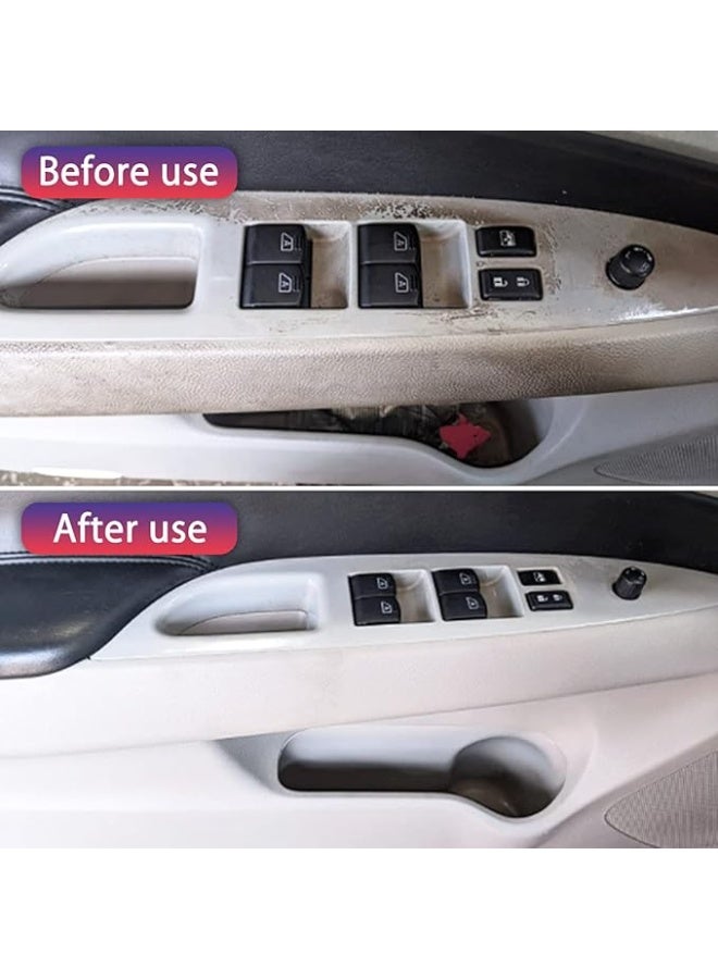 يونتوب مجموعة فرش تنظيف يونتوب (5 قطع) - فرش تنظيف داخلية وخارجية متعددة الأحجام مع فرشاة للعجلات والإطارات | مثالية للعجلات، ولوحات القيادة، والجلد، وفتحات التهوية، والشعارات، والدراجات النارية، وغيرها - Image 5