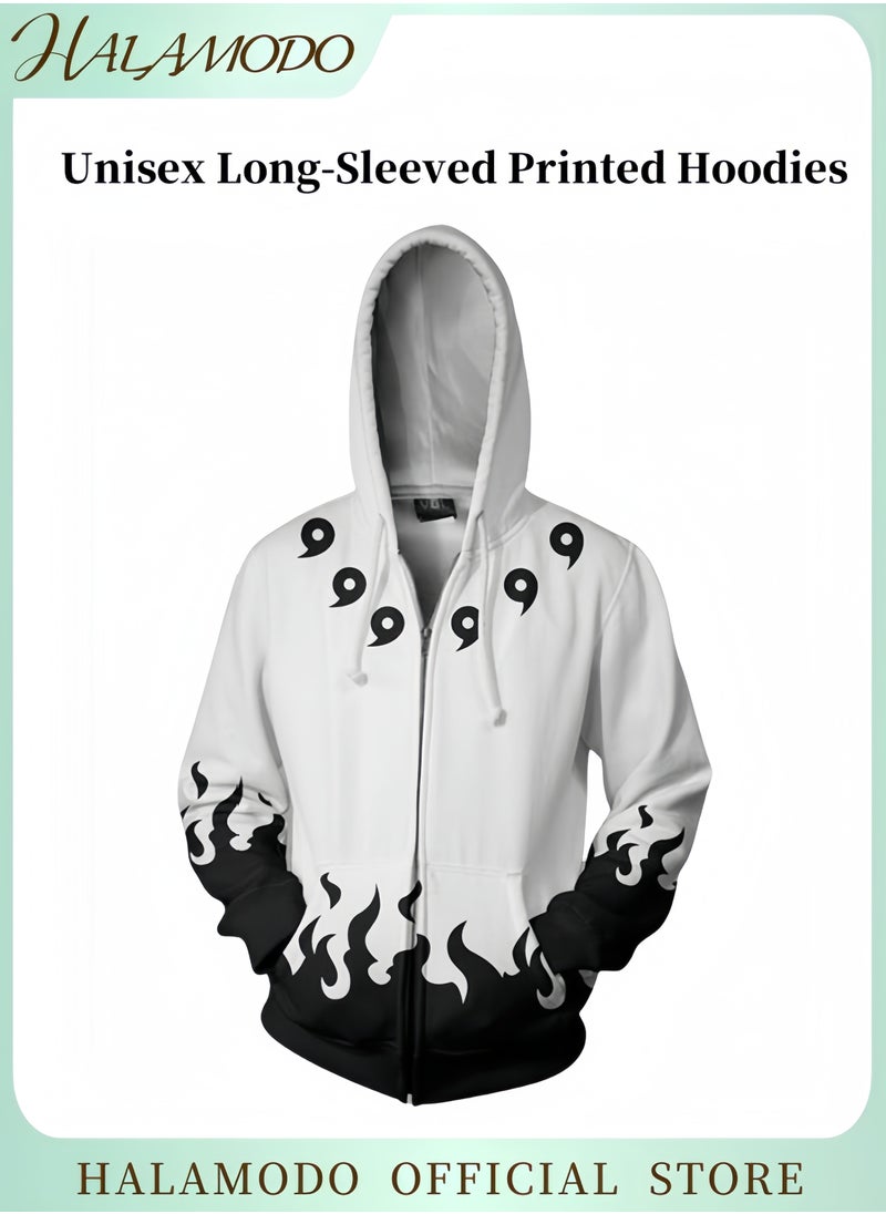 HALAMODO Unisex Hoodies with 3D Printed Sweatshirt Novelty Long-Sleeved Tops Fashion Youth Pullovers Casual Sweatshirts Sportswear with Drawstrings & Large Pockets for Men Women Boys Girls  - Image 1