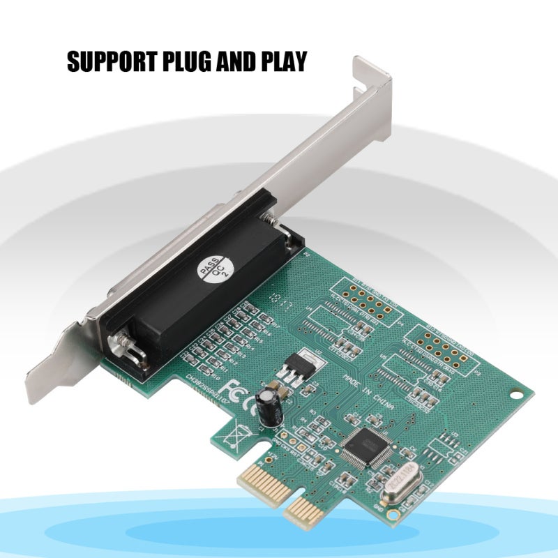 منفذ متوازي DB25 طابعة LPT إلى بطاقة تحويل PCI-E إكسبرس كارد محول - Image 5