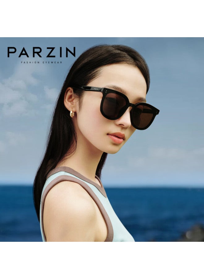Parzin Polarized Sungl, Uni Square Frame Sun Gl For Driving, 91627b - Image 2