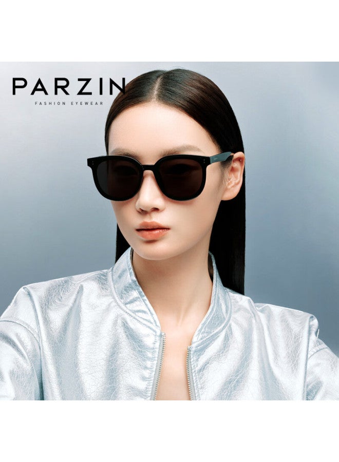 Parzin Polarized Sungl, Uni Square Frame Sun Gl For Driving, 91627b - Image 1