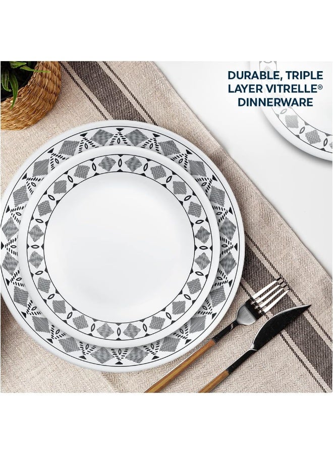 Corelle Cusco 16pc Dinner Set, Chip & Break Resistant - Image 4