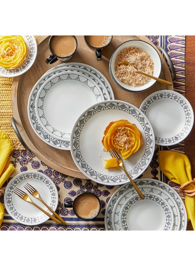 Corelle Cusco 16pc Dinner Set, Chip & Break Resistant - Image 2