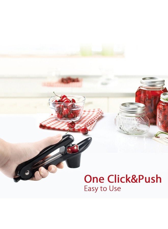 Ruibo Cherry Pitter Tool And Olive Pitter Remover Stoner Manual Kitchen Gadget Black - Image 3