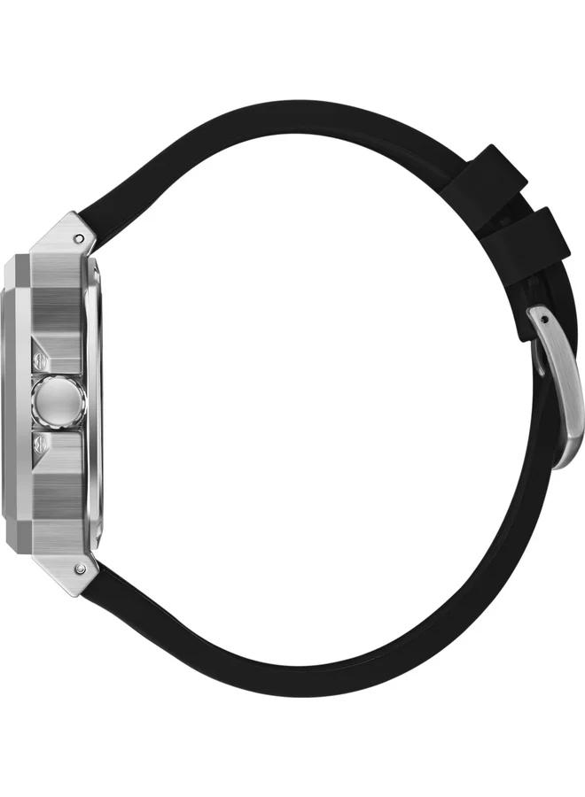 Slazenger Black Men's Silicone Automatic Watch SL.9.2500.1.01 - 40 mm for Men | Best Price UAE