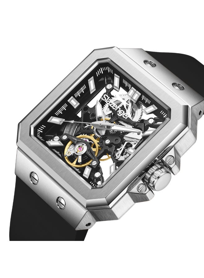 سلازنجر ساعة أوتوماتيكية رجالية من السيليكون .... -  مم - Image 5