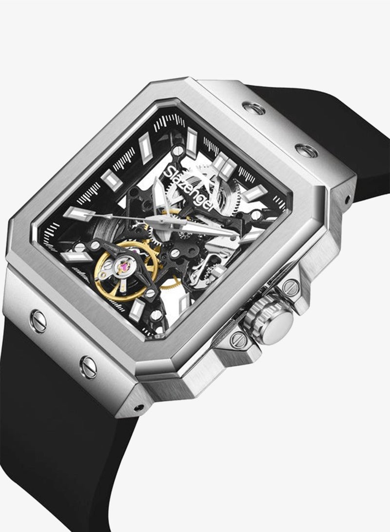 Slazenger Men's Silicone Automatic Watch SL.9.2500.1.01 - 40 mm - Image 2