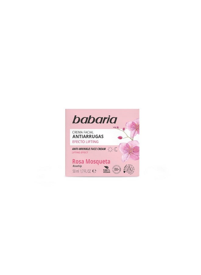 Babaria Rosa Mosqueta Facial Antiarrugas Efecto Lifting 50Ml - Image 1