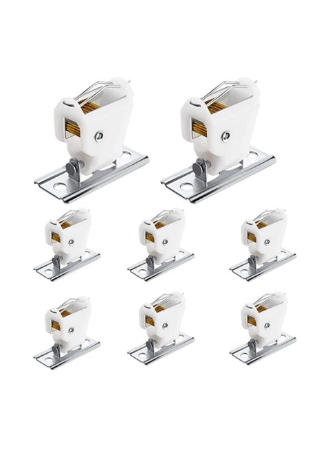 SYOSI 8 Pcs Roman Shade Cord Lock, Holds up to 3 Cords Austrian Shade Window Blind Lock for Roman and Austrian Home Indoor Use Shades