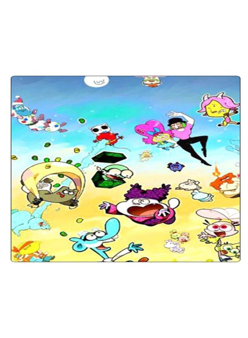 RKN Printed Anti-Slip Gaming Mouse Pad Multicolour