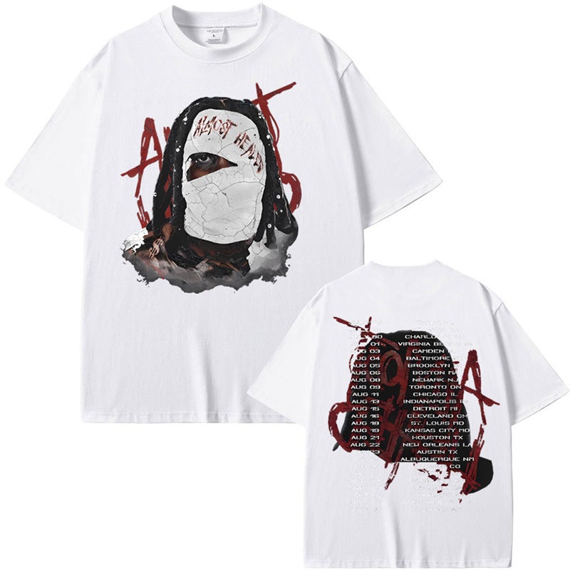 Rapper Lil Durk Healing Tour T-Shirt Men Women'S Hip Hop Fas - Image 3
